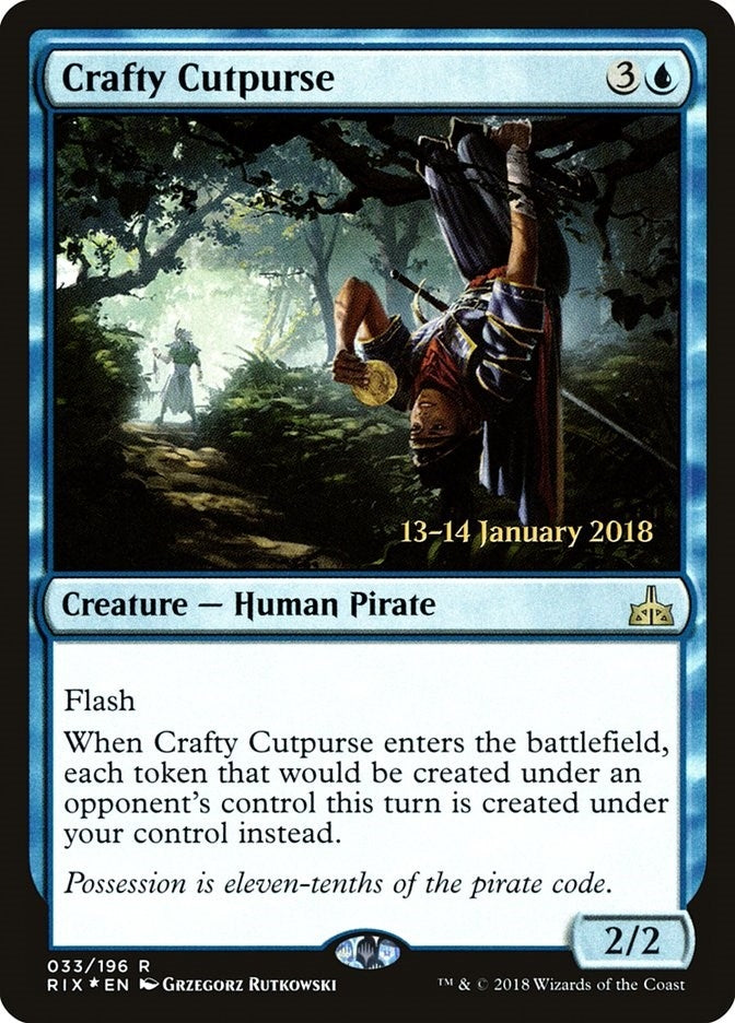 Image for Crafty Cutpurse (33) [Prerelease Cards] - Magic: The Gathering