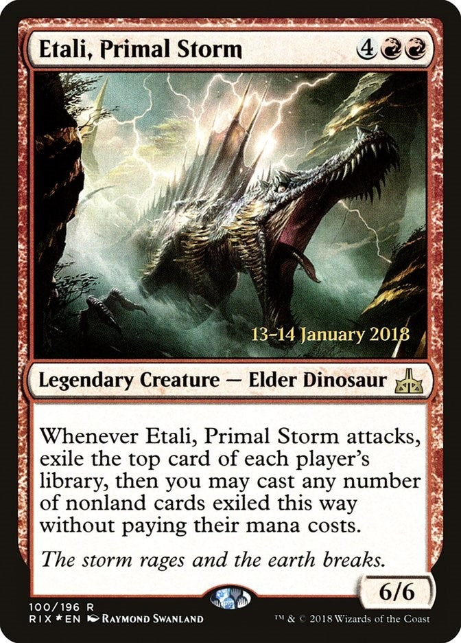 Image for Etali, Primal Storm (RIX) (100) [Prerelease Cards] - Magic: The Gathering