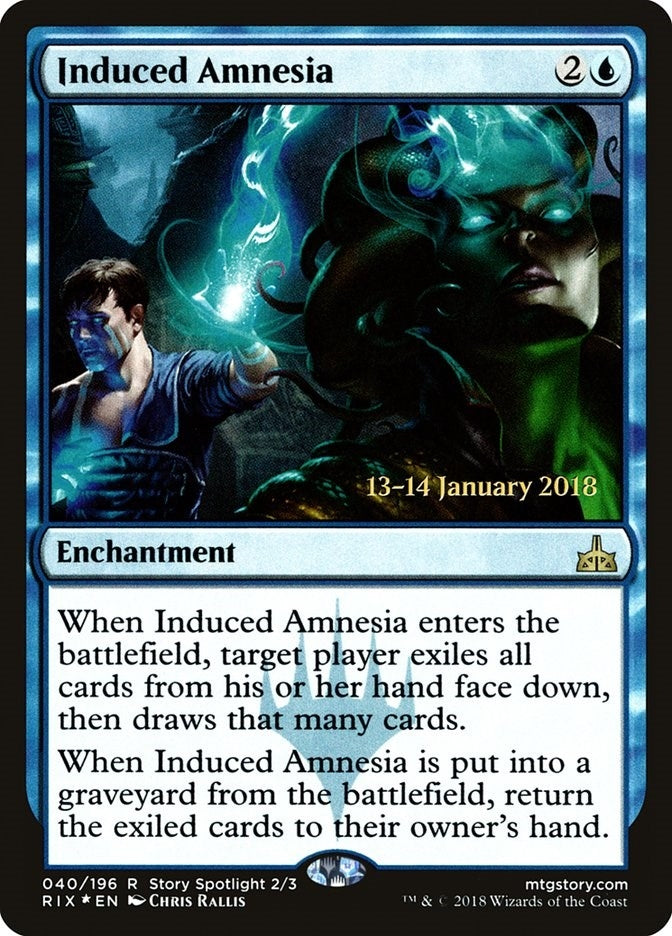 Image for Induced Amnesia (40) [Prerelease Cards] - Magic: The Gathering