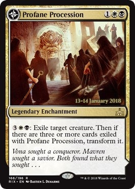 Image for Profane Procession (166) [Prerelease Cards] - Magic: The Gathering