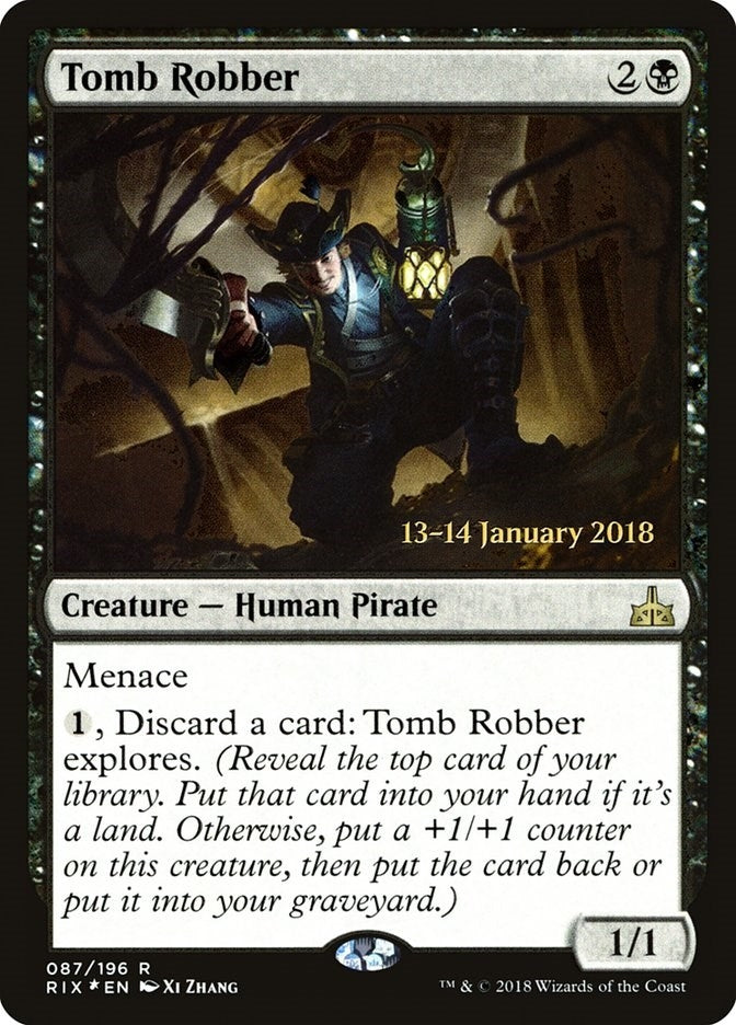 Tomb Robber (87) [Prerelease Cards]