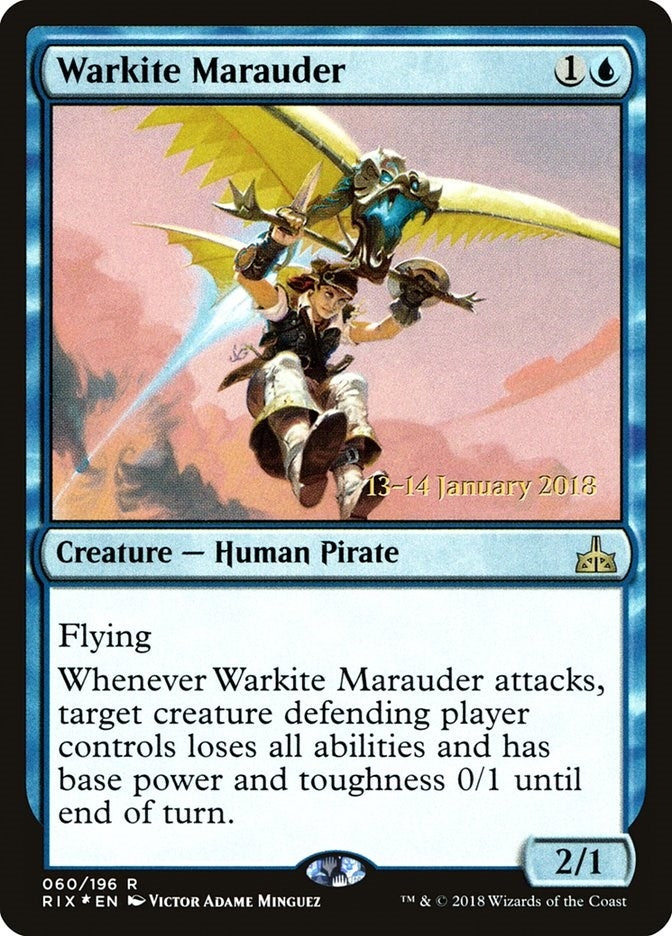 Image for Warkite Marauder (60) [Prerelease Cards] - Magic: The Gathering