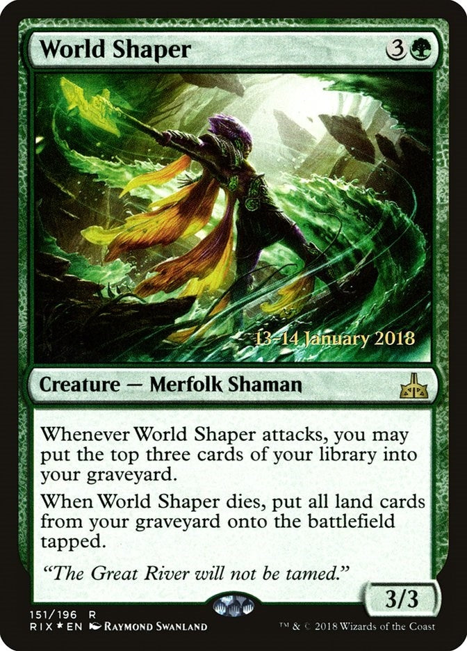 Image for World Shaper (151) [Prerelease Cards] - Magic: The Gathering