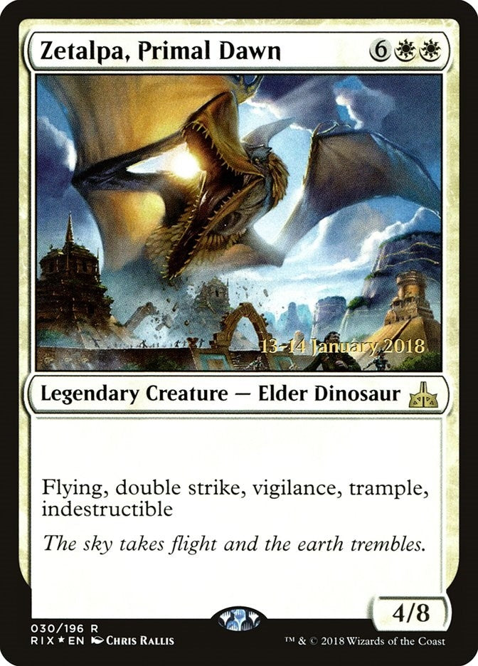 Image for Zetalpa, Primal Dawn (30) [Prerelease Cards] - Magic: The Gathering