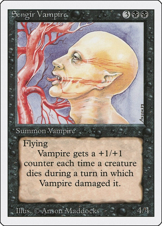 Image for Sengir Vampire [Revised Edition] - Magic: The Gathering