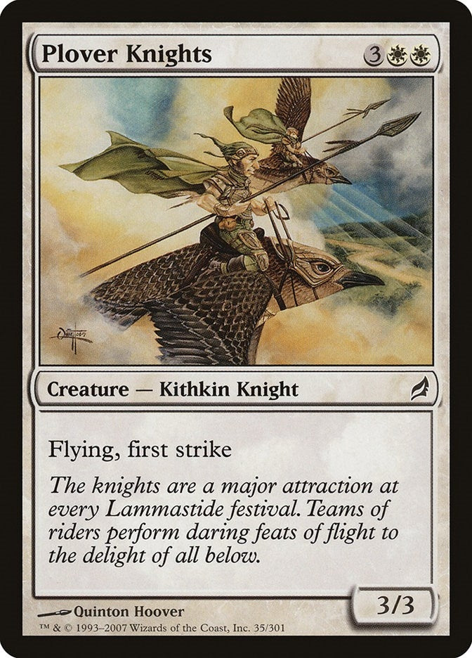 Image for Plover Knights (35) [Lorwyn] - Magic: The Gathering