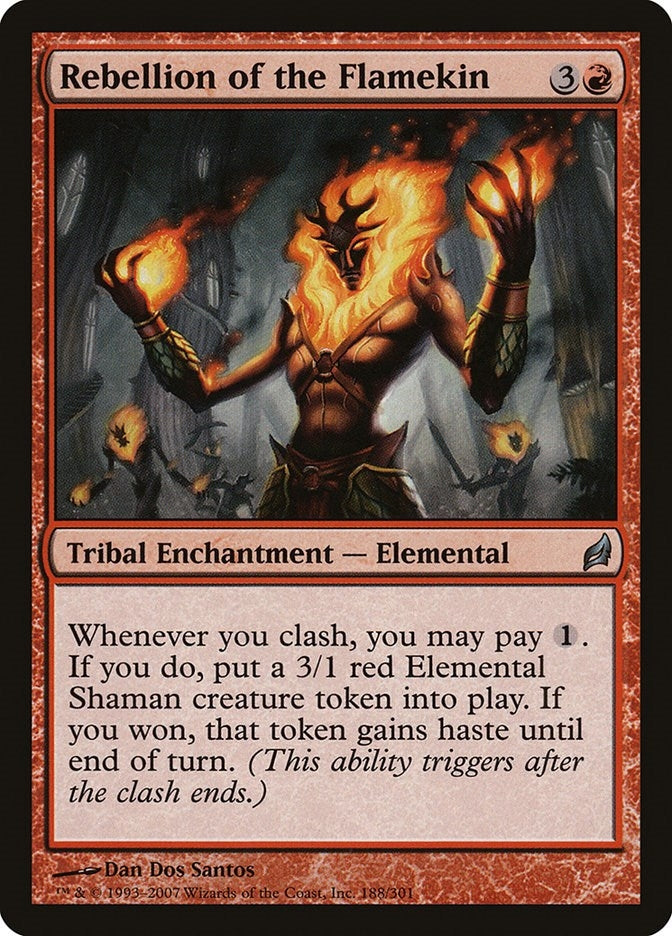 Image for Rebellion of the Flamekin (188) [Lorwyn] - Magic: The Gathering