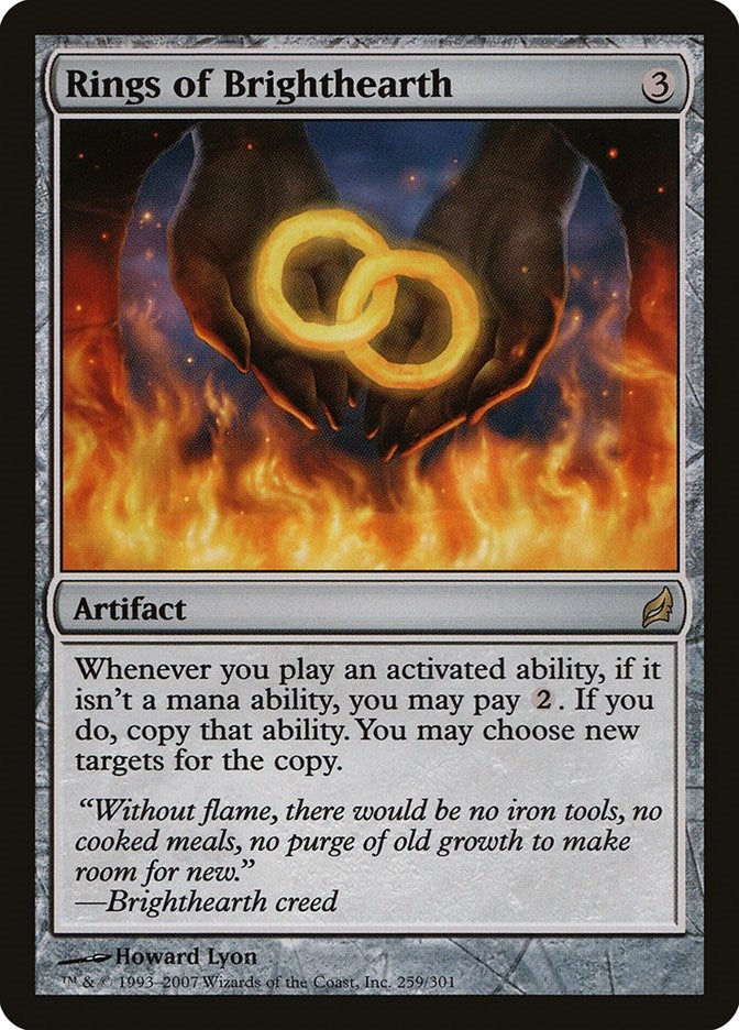 Image for Rings of Brighthearth (259) [Lorwyn] - Magic: The Gathering