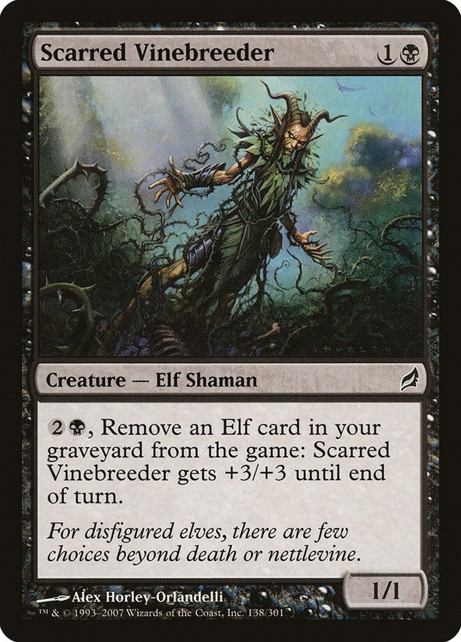 Image for Scarred Vinebreeder (138) [Lorwyn] - Magic: The Gathering