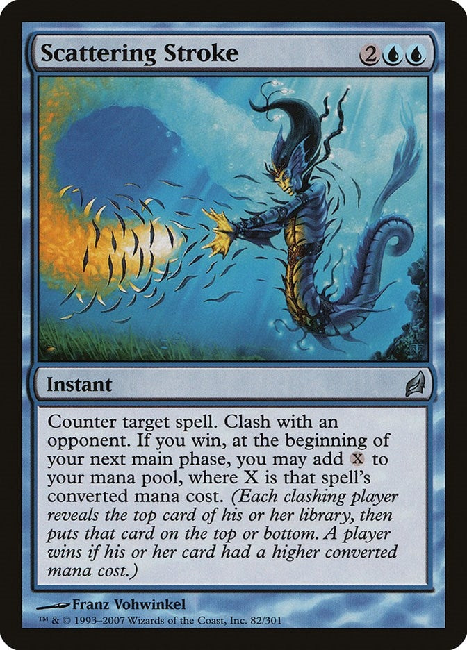 Image for Scattering Stroke (82) [Lorwyn] - Magic: The Gathering