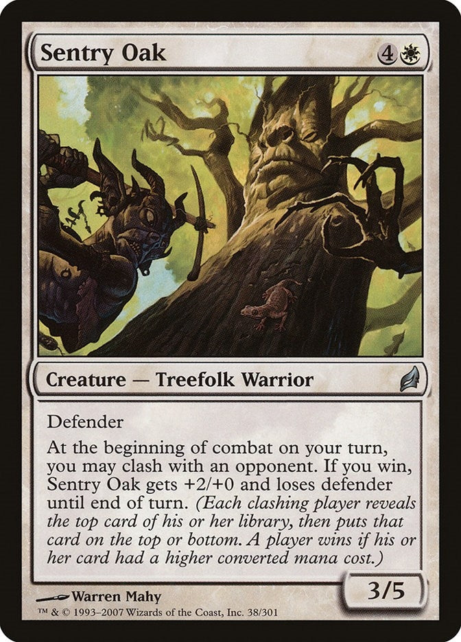 Image for Sentry Oak (38) [Lorwyn] - Magic: The Gathering