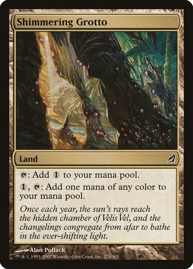 Image for Shimmering Grotto (273) [Lorwyn] - Magic: The Gathering