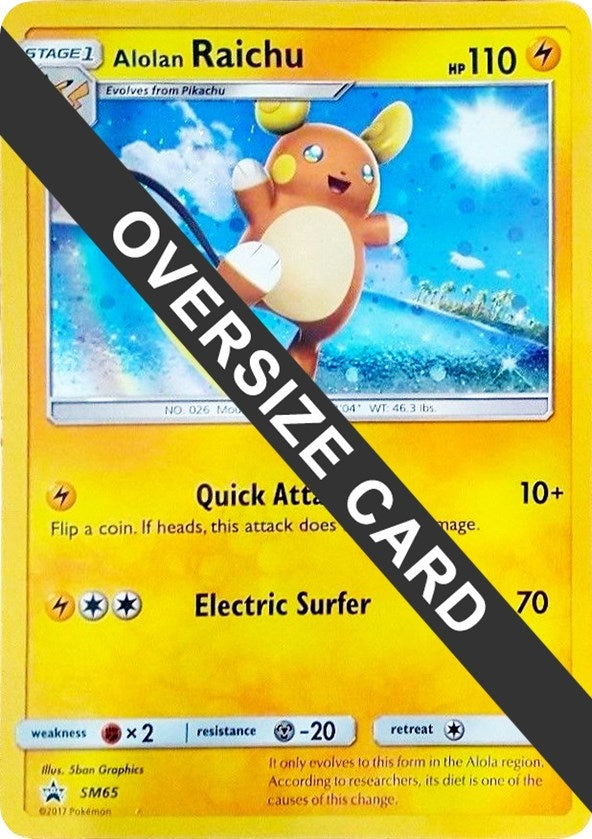 Image for Alolan Raichu - SM65 (SM65) [Jumbo Cards] - Pokemon