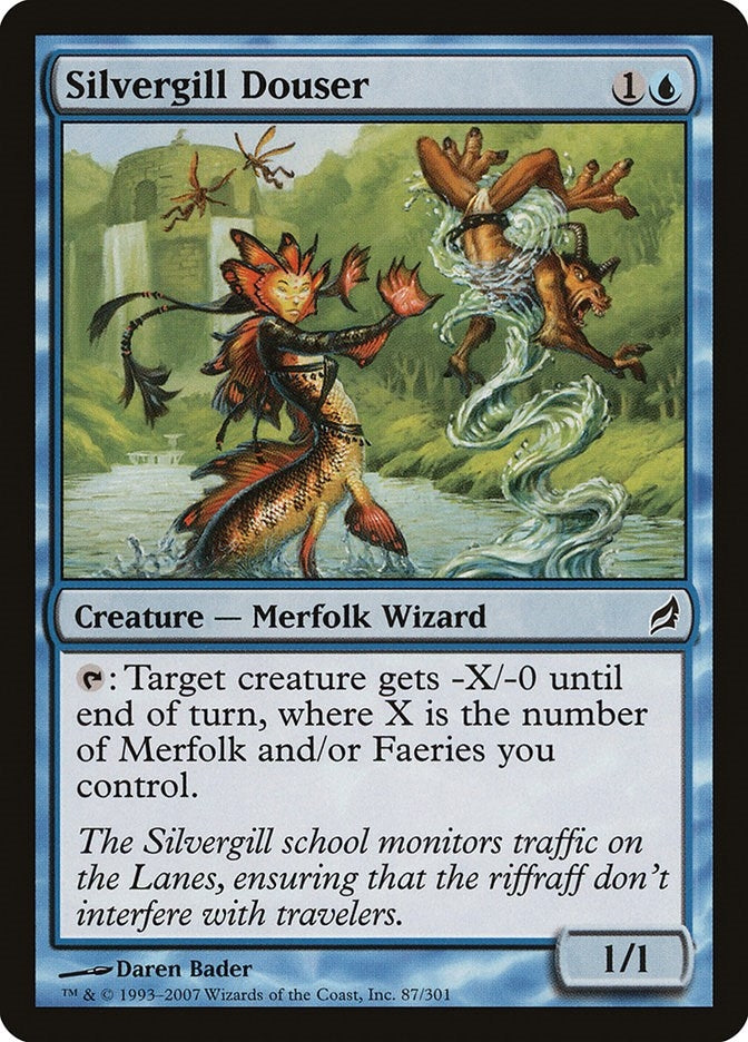 Image for Silvergill Douser (87) [Lorwyn] - Magic: The Gathering