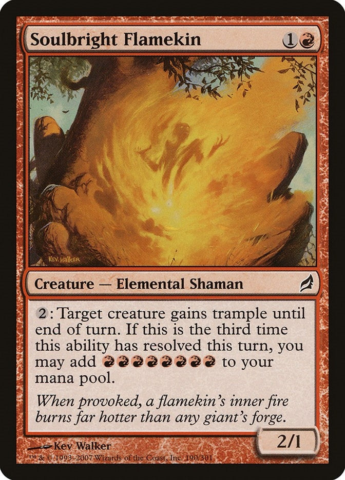 Image for Soulbright Flamekin (190) [Lorwyn] - Magic: The Gathering