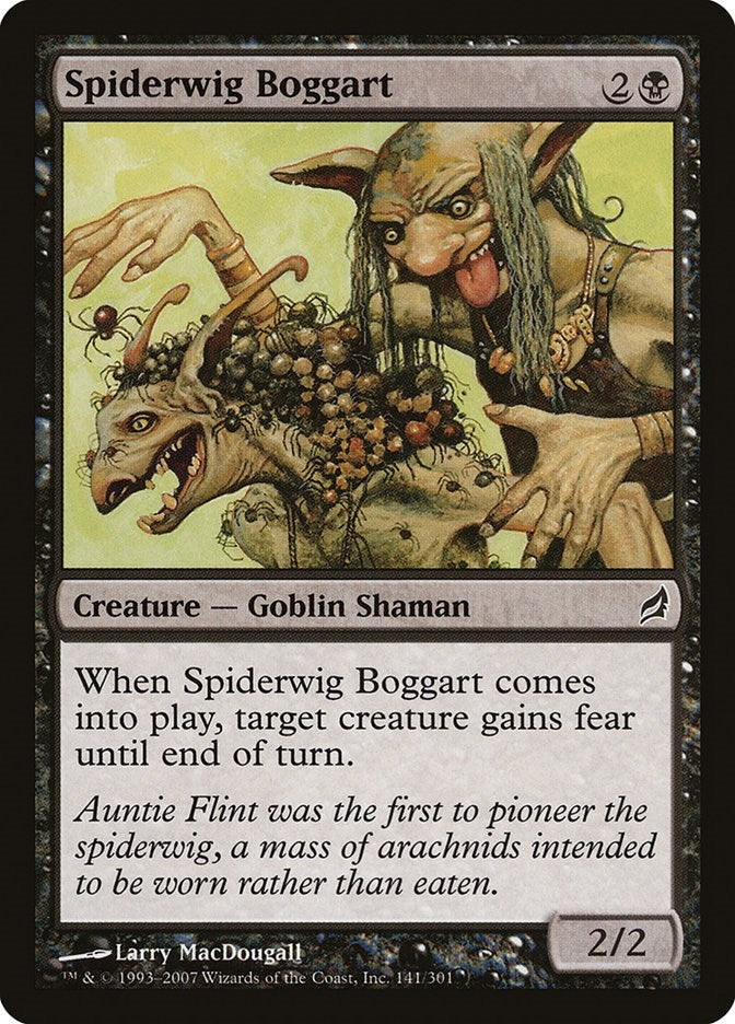 Image for Spiderwig Boggart (141) [Lorwyn] - Magic: The Gathering
