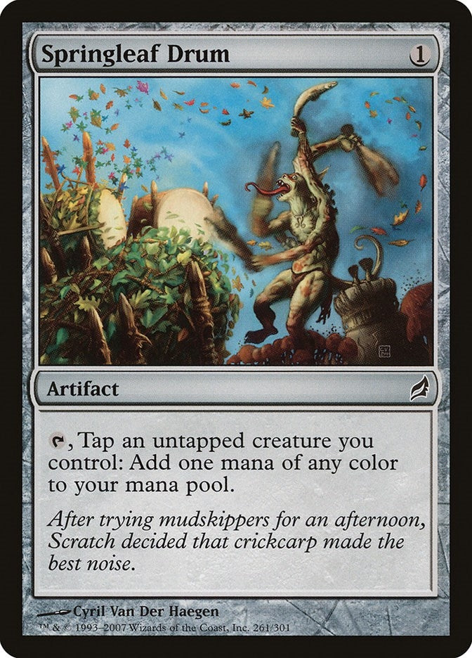 Image for Springleaf Drum (261) [Lorwyn] - Magic: The Gathering