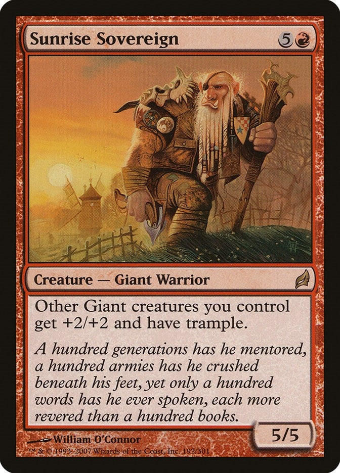 Image for Sunrise Sovereign (192) [Lorwyn] - Magic: The Gathering