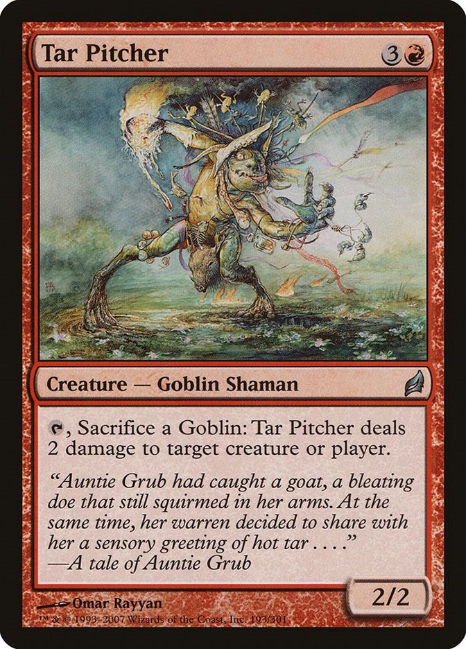 Image for Tar Pitcher (193) [Lorwyn] - Magic: The Gathering