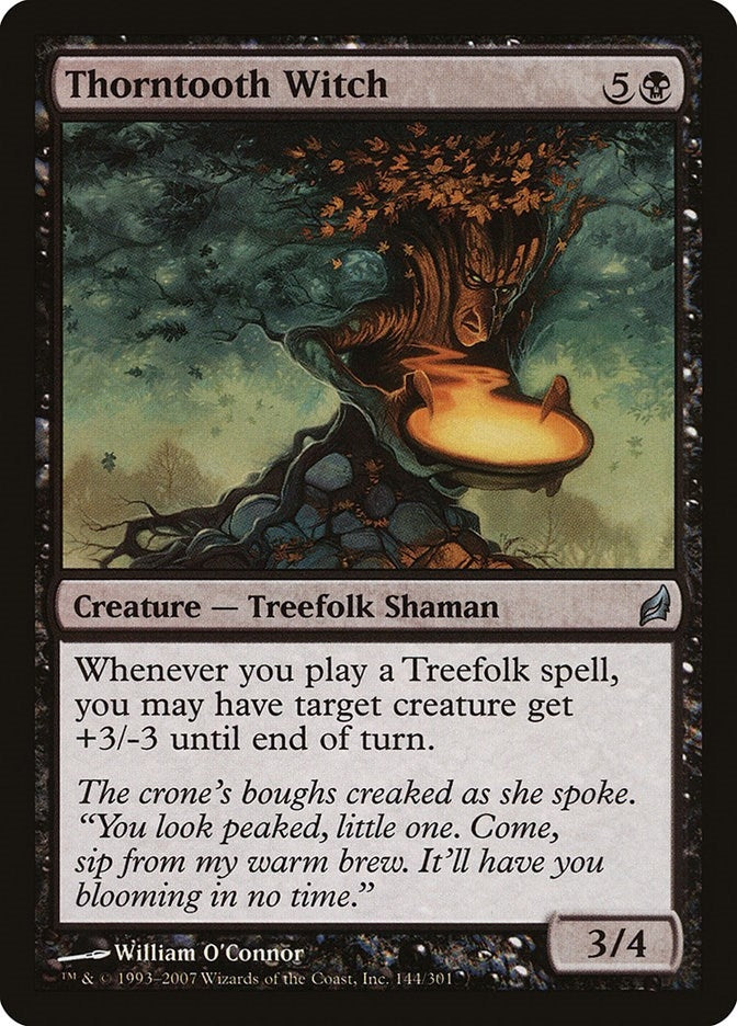 Image for Thorntooth Witch (144) [Lorwyn] - Magic: The Gathering