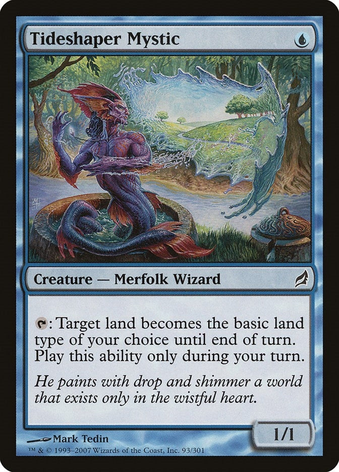Image for Tideshaper Mystic (93) [Lorwyn] - Magic: The Gathering