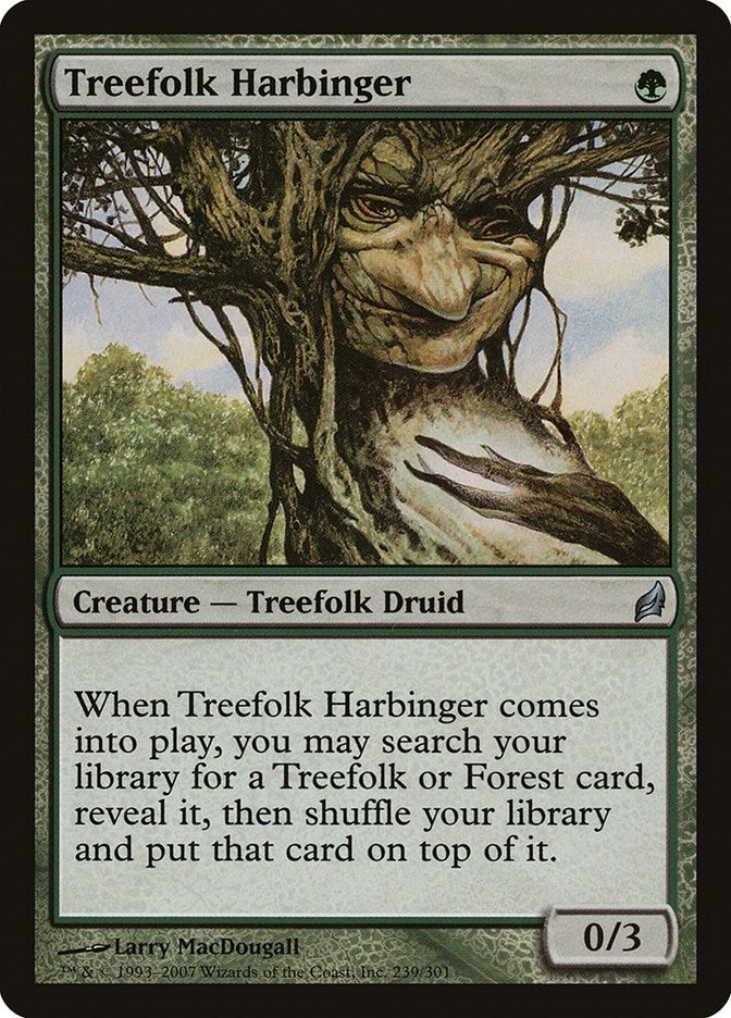 Treefolk Harbinger (239) [Lorwyn]