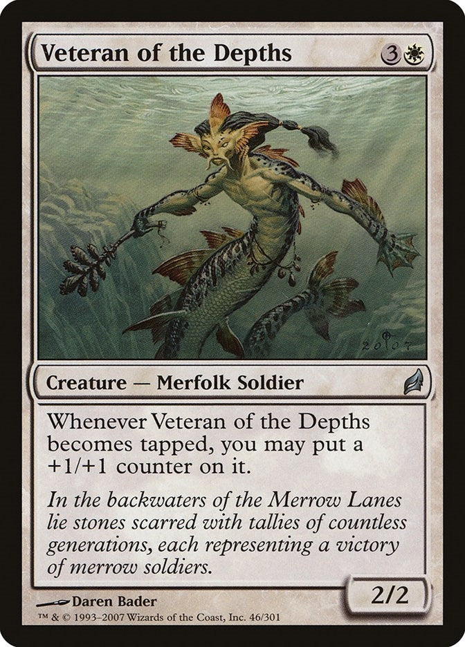 Image for Veteran of the Depths (46) [Lorwyn] - Magic: The Gathering