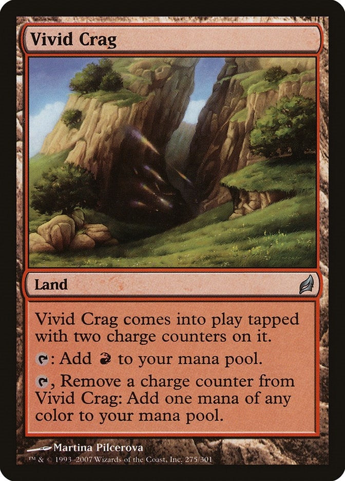 Image for Vivid Crag (275) [Lorwyn] - Magic: The Gathering
