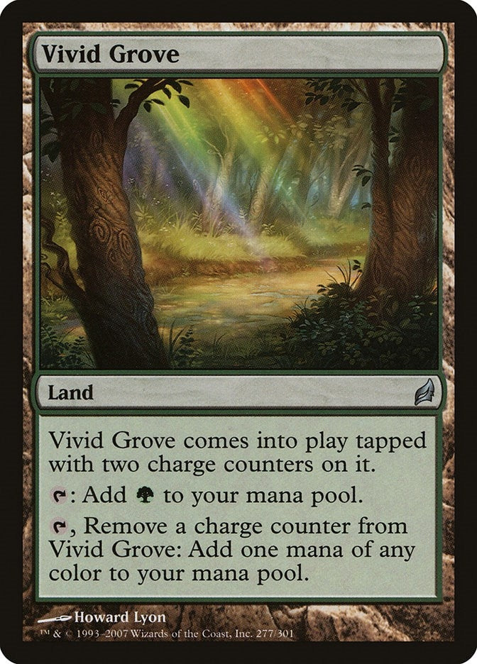 Image for Vivid Grove (277) [Lorwyn] - Magic: The Gathering