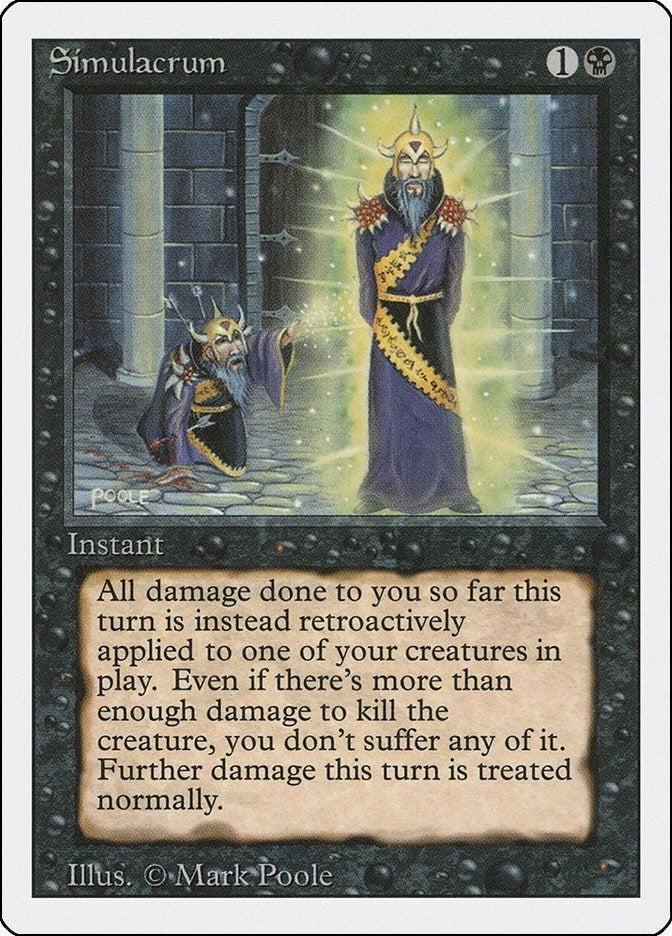 Image for Simulacrum [Revised Edition] - Magic: The Gathering