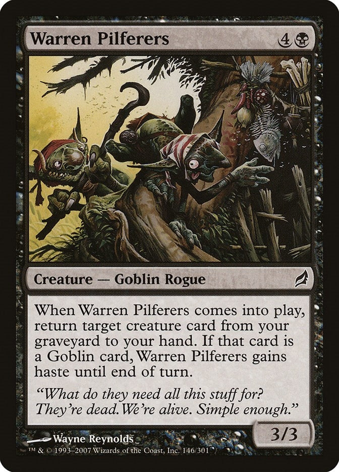 Image for Warren Pilferers (146) [Lorwyn] - Magic: The Gathering