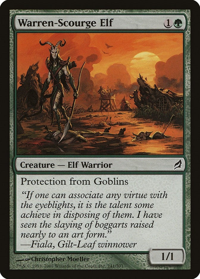 Image for Warren-Scourge Elf (241) [Lorwyn] - Magic: The Gathering