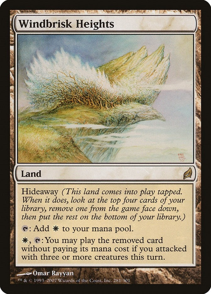 Image for Windbrisk Heights (281) [Lorwyn] - Magic: The Gathering