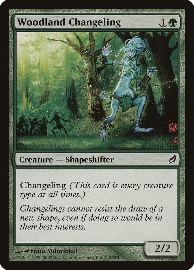 Image for Woodland Changeling (242) [Lorwyn] - Magic: The Gathering