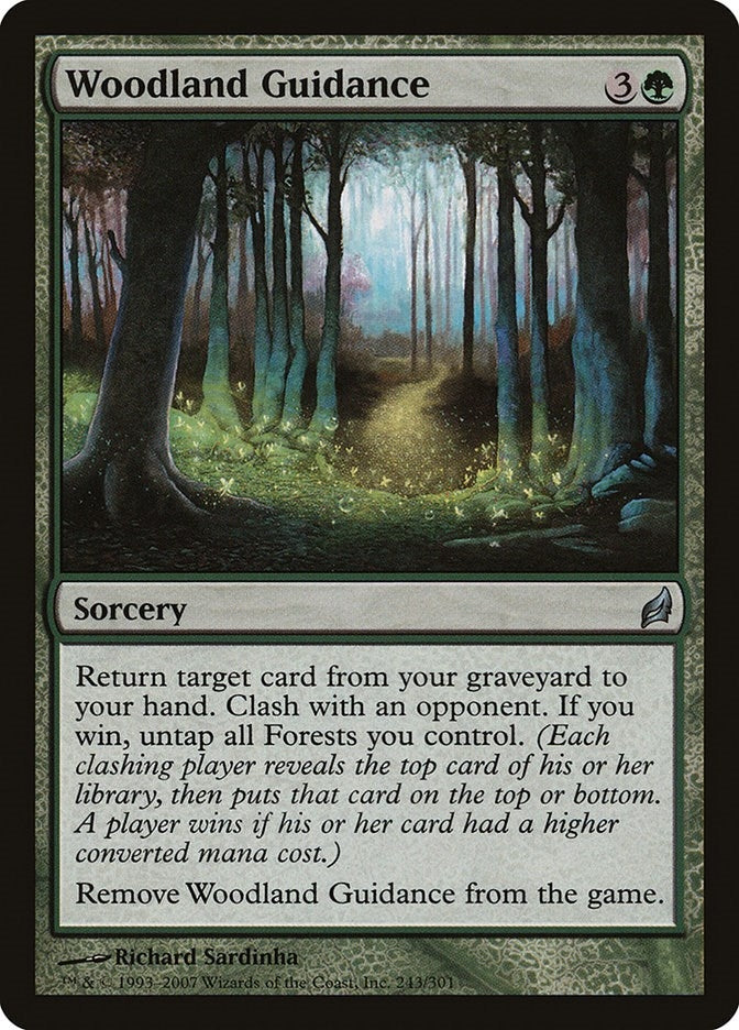 Image for Woodland Guidance (243) [Lorwyn] - Magic: The Gathering