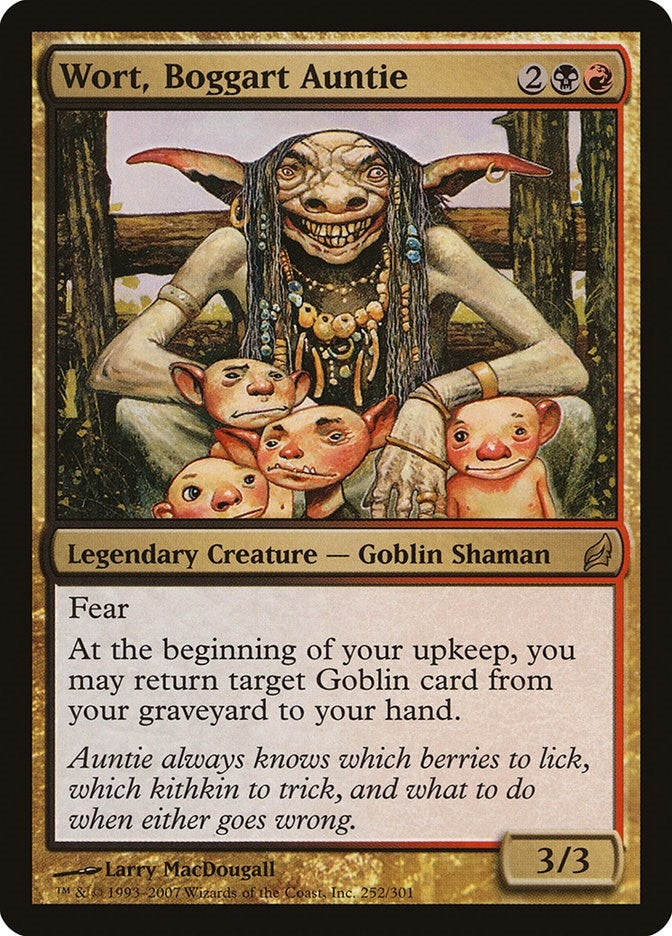 Image for Wort, Boggart Auntie (252) [Lorwyn] - Magic: The Gathering