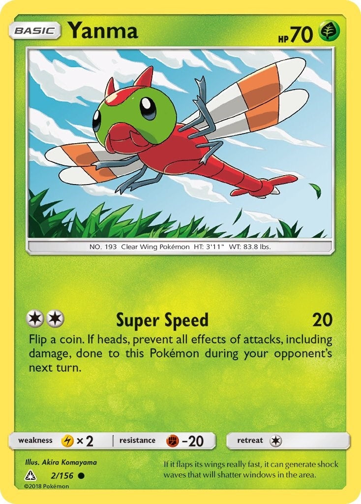 Image for Yanma (2/156) [SM - Ultra Prism] - Pokemon