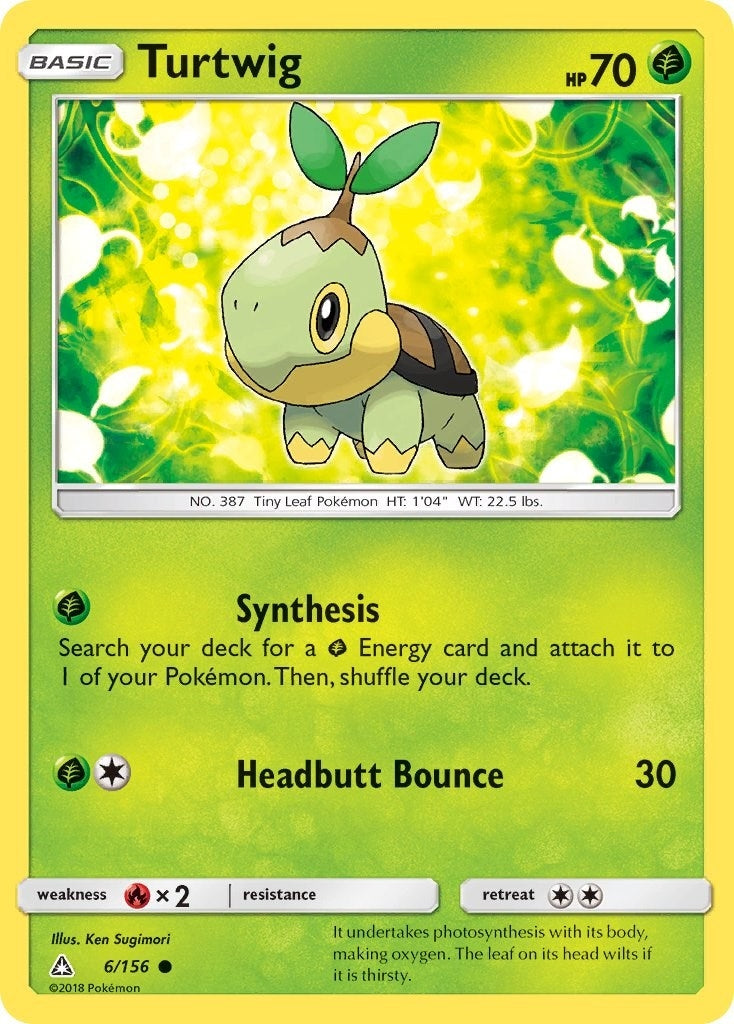 Turtwig (6) (6/156) [SM - Ultra Prism]