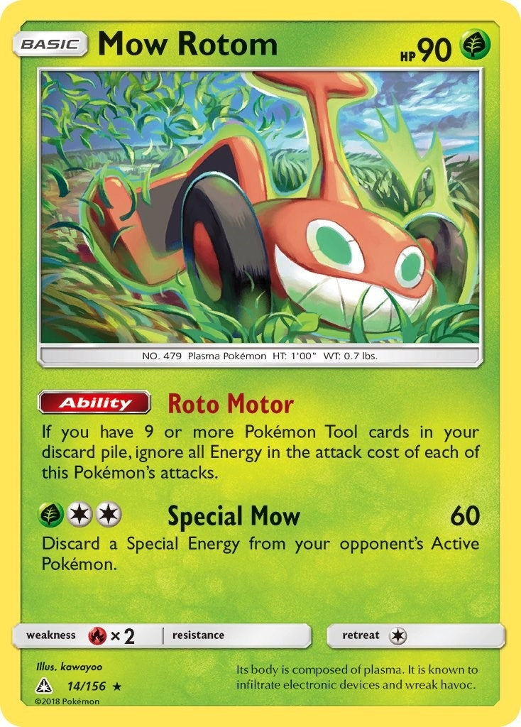 Image for Mow Rotom (14/156) [SM - Ultra Prism] - Pokemon
