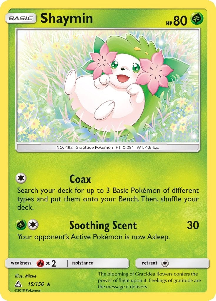 Image for Shaymin (15) (15/156) [SM - Ultra Prism] - Pokemon