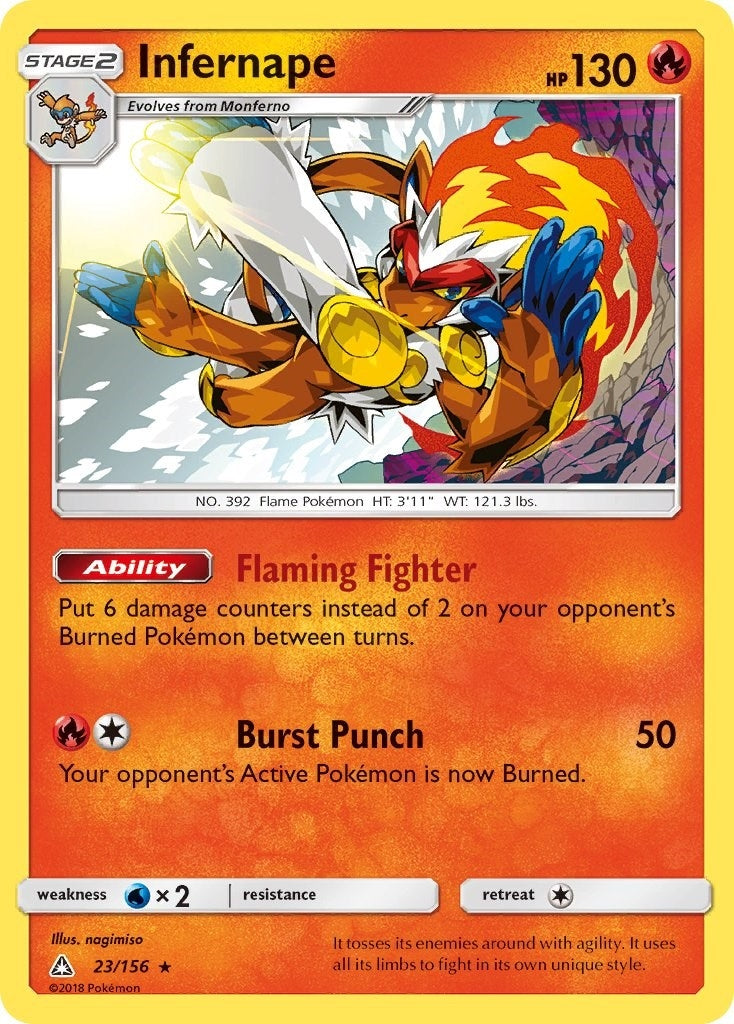 Image for Infernape (23/156) [SM - Ultra Prism] - Pokemon