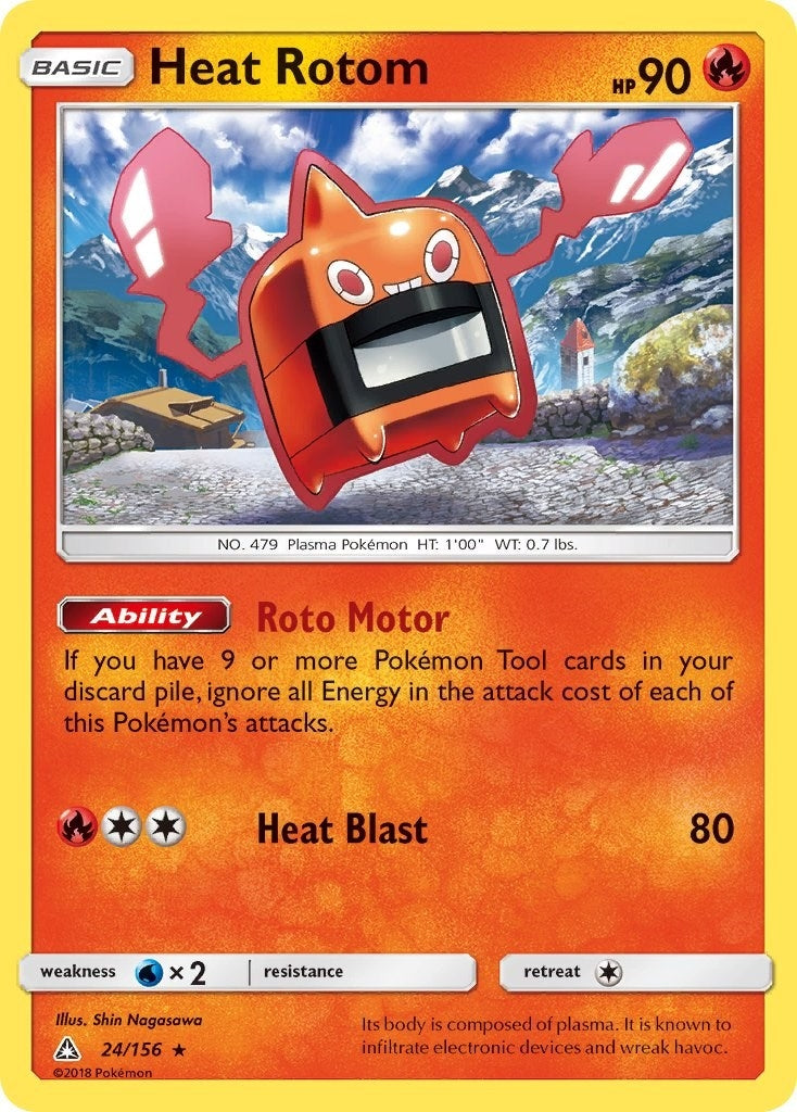 Image for Heat Rotom (24/156) [SM - Ultra Prism] - Pokemon