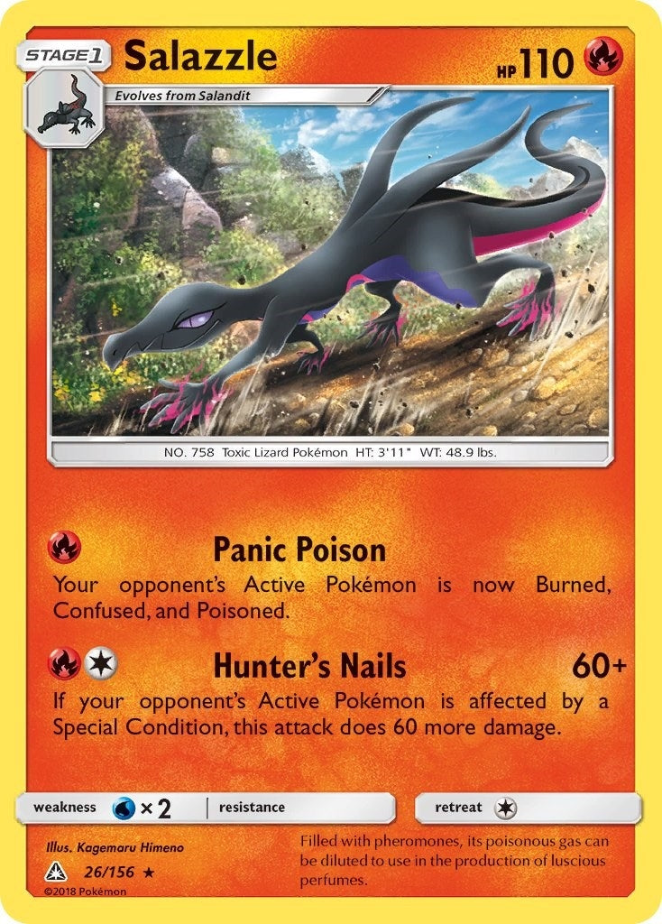 Image for Salazzle (26/156) [SM - Ultra Prism] - Pokemon