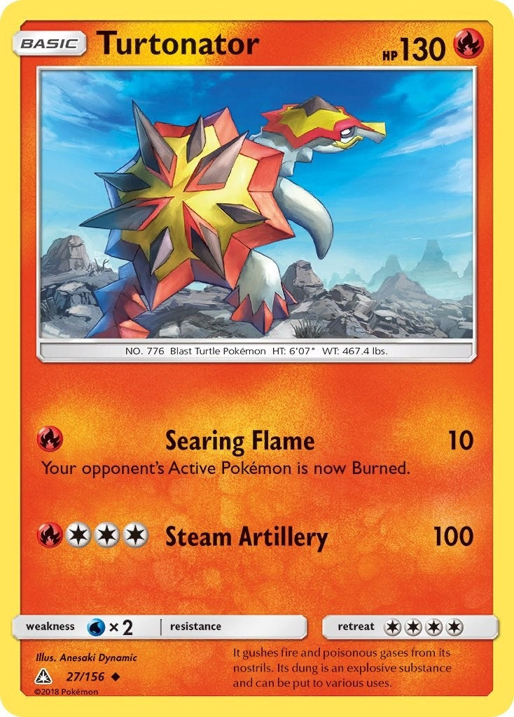 Image for Turtonator (27/156) [SM - Ultra Prism] - Pokemon