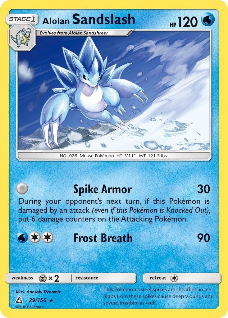 Image for Alolan Sandslash (29/156) [SM - Ultra Prism] - Pokemon