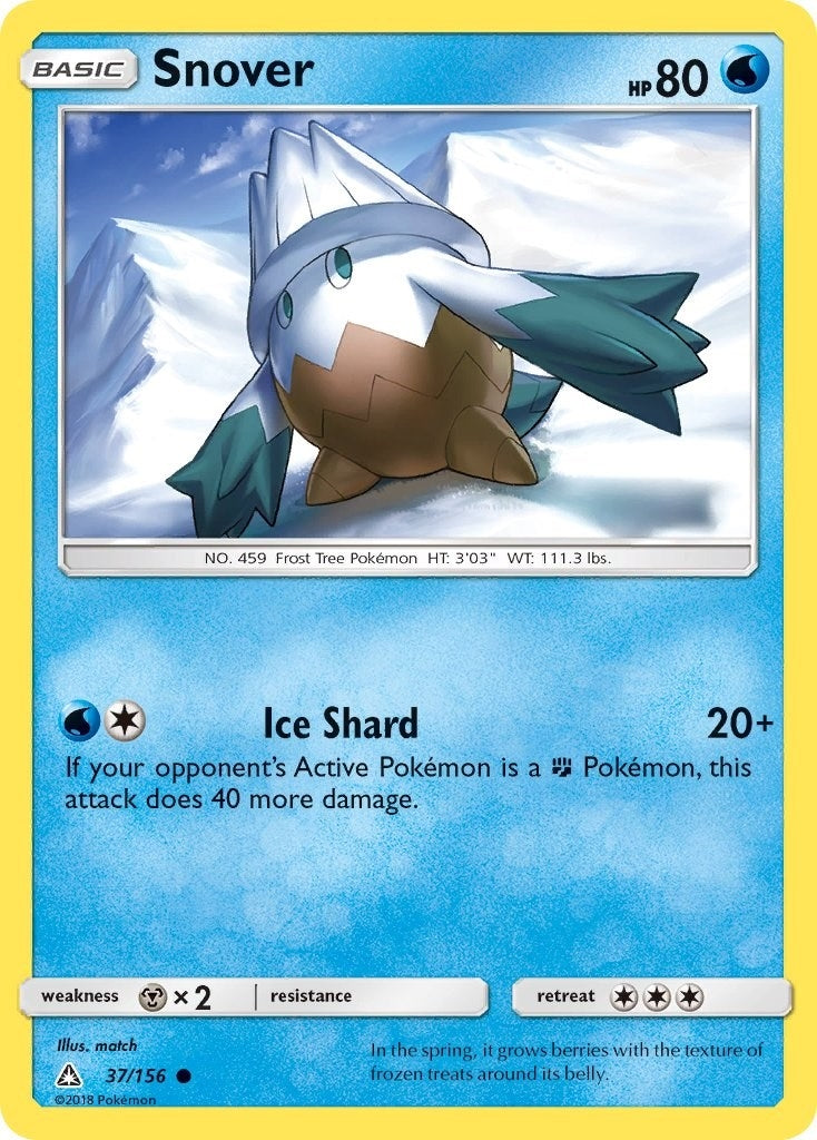 Image for Snover (37/156) [SM - Ultra Prism] - Pokemon