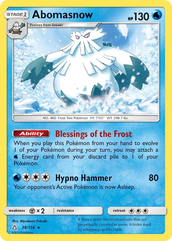 Image for Abomasnow (38/156) [SM - Ultra Prism] - Pokemon