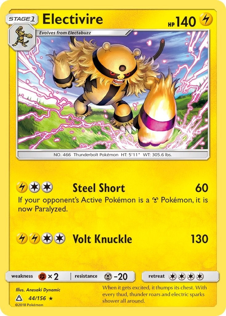 Image for Electivire (44/156) [SM - Ultra Prism] - Pokemon