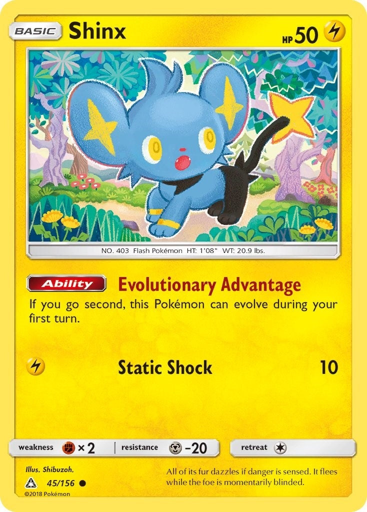 Image for Shinx (45) (45/156) [SM - Ultra Prism] - Pokemon