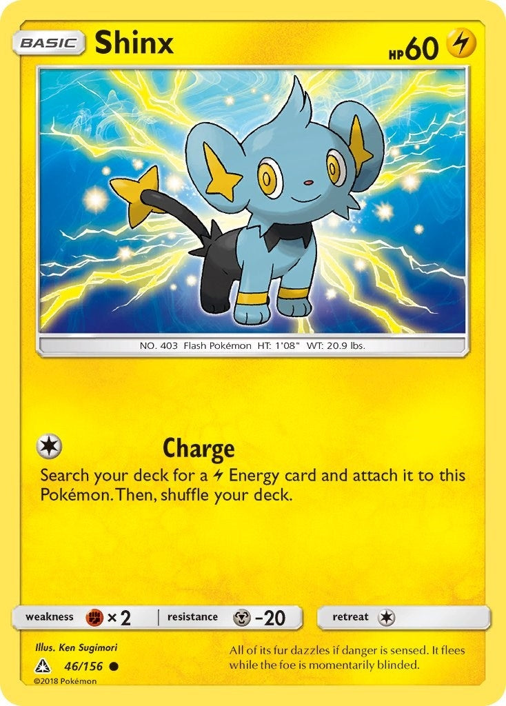 Image for Shinx (46) (46/156) [SM - Ultra Prism] - Pokemon
